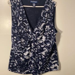 Evan - picone tank top blue 2x